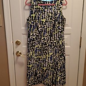 Jones of NY size 14 sleeveless A-line dress